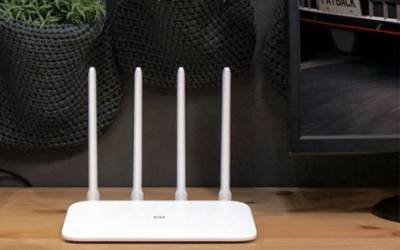 Routeur Sans Fil Xiaomi Mi AC1200 LAN Gigabit 100 Mbps