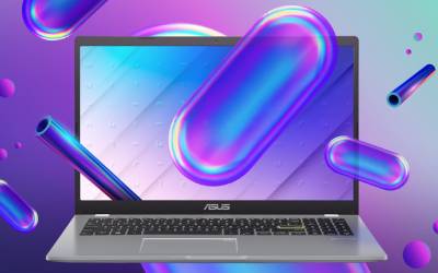 PC Portable ASUS Vivobook Go 15 Intel Celeron N4500 8Go 256Go SSD - Bleu