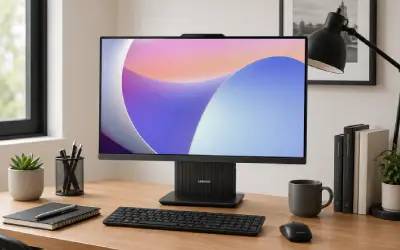 PC de Bureau ALL IN ONE LENOVO IdeaCentre AIO 24IRH9 i5 13è Gén 8G 512G SSD - Gris