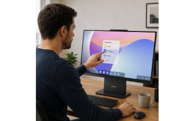 PC de Bureau ALL IN ONE LENOVO IdeaCentre AIO 24IRH9 i5 13è Gén 8G 512G SSD - Gris
