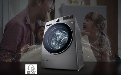 Lave linge Frontal LG F4Y5EYGYPV 11 Kg - Silver