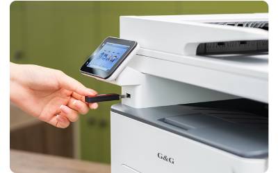 Imprimante G&G GM3310DN Laser Printer Ethernet 3en1 Monochrome
