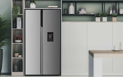 Réfrigérateur Side By Side HOOVER HHSBSO6174XWDK-1 532L NoFrost - Inox