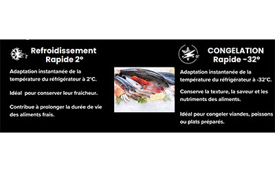 Réfrigérateur Combiné IRIS IR-CN410 NoFrost 410 Litres - Inox
