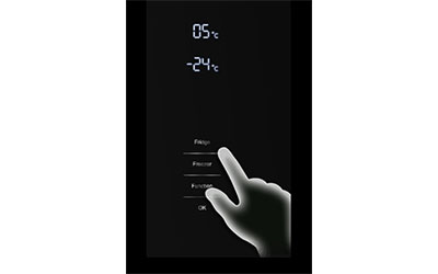 Réfrigérateur Combiné IRIS IR-CN410 NoFrost 410 Litres - Inox