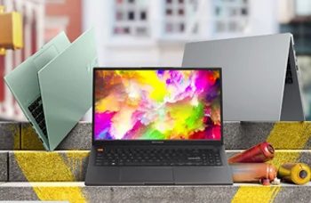 PC Portable ASUS Vivobook S 15 OLED AMD RYZEN 7 8Go 512Go SSD - Noir