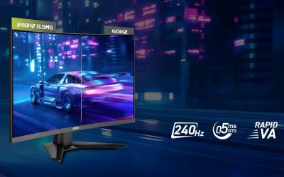 Ecran Gaming MSI MAG 275CF X24 27