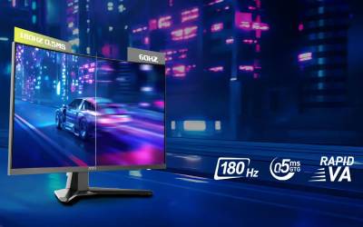 Ecran Gaming MSI MAG 275CQF E18 27 WQHD Incurvé 180 Hz