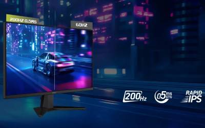 Ecran Gaming MSI MAG 275QF E20 27 WQHD Fast IPS 200 Hz