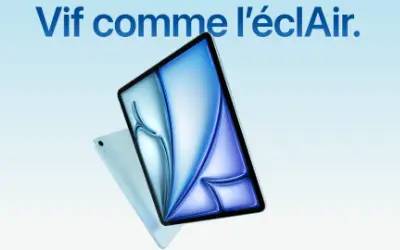 Apple iPad Air 11'' 256G WiFi - Lumière stellaire
