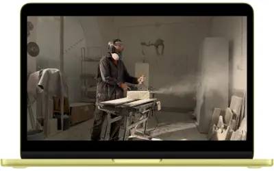 APPLE MacBook Neo A18 Pro 8Go 256Go SSD - Jaune Agrume