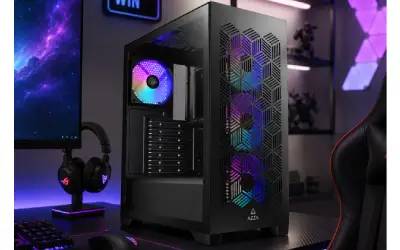 Pc de Bureau Gamer MYTEK AMD RYZEN 7 32Go RTX 5060TI 16Go