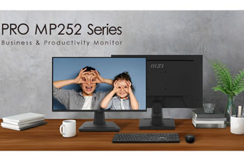 Ecran MSI PRO MP252 24.5'' Full HD IPS 100 Hz