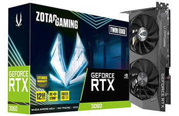 Pc de Bureau Gamer MYTEK i5 10è Gén 8Go ZOTAC RTX 3060 Twin Edge 12Go