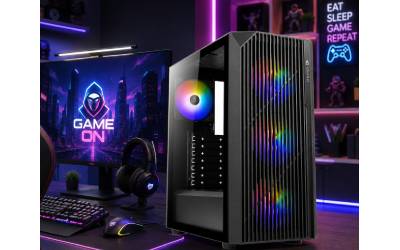 Pc de Bureau Gamer MYTEK AMD RYZEN 7 32Go RX 9060 XT 16Go OC