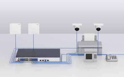 Switch L3 RUIJIE REYEE RG-CS83-24GT4XS-PD 24GE + 4 SFP+