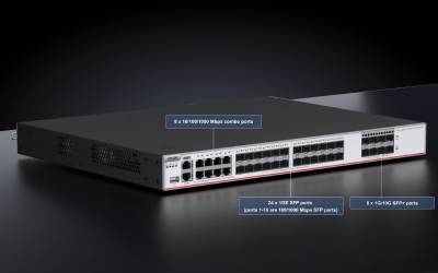 Switch RUIJIE REYEE RG-CS85-24GT8XS-D 24 ports 1GE RJ45 + 8 ports 10GE