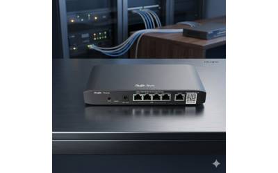 Routeur RUIJIE REYEE RG-EG105G-P-V3 Cloud-Managed - Noir