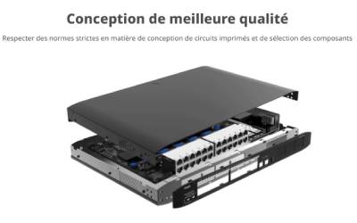 Switch RUIJIE RG-ES116G-L 16 Ports 10/100/1000 Mbps sans PoE 