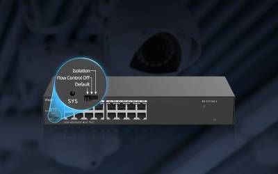 Switch RUIJIE RG-ES116G-L 16 Ports 10/100/1000 Mbps sans PoE 