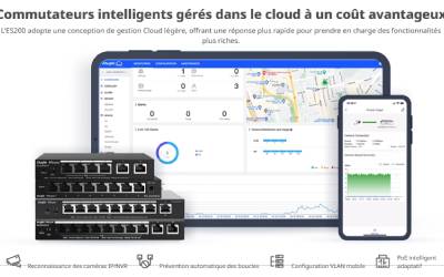 Switch RUIJIE REYEE RG-ES205GC-P PoE 5 Ports Gigabit
