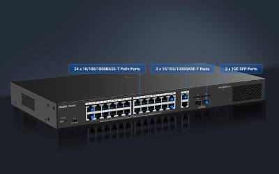 Switch RUIJIE REYEE RG-CS85-48GT4XS-D 48 ports 1GE RJ45 + 4 ports 10GE