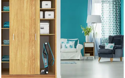 Aspirateur Balai 2-EN-1 Sans Fil ROWENTA Dual Force - Bleu