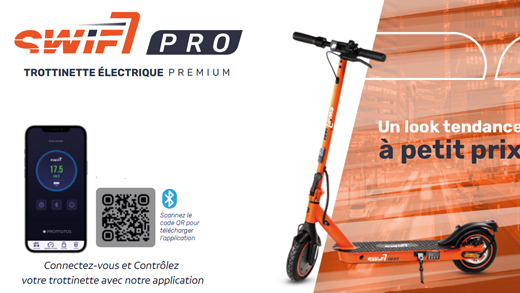 Trottinette Électrique SWIFT PRO