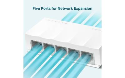 Switch TP-LINK TL-LS1005 5 Ports 10/100 Mbps - Blanc