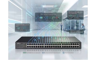 Switch TP-LINK TL-SF1048 Rackable 48 Ports 10/100 Mbps - Noir