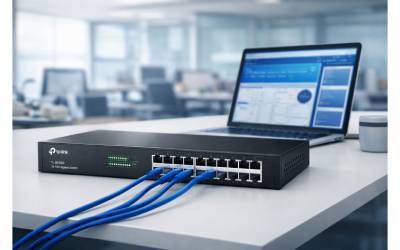 Switch Rackable TP LINK TL-SG1024 24 Ports RJ45 - Noir