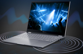 PC Portable ASUS Vivobook S14 Flip i7 13è Gén 8Go 512Go SSD - Silver