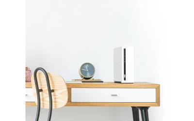 Serveur NAS QNAP TS133 Tour 1 Baie Sans Disque - Blanc