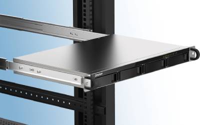 Serveur QNAP NAS TS433EU-4G Rack - Noir