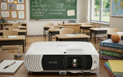 Vidéo Projecteur EPSON EB-FH54 Full HD WiFi - Blanc