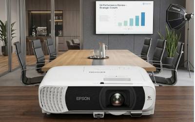 Vidéo Projecteur EPSON EB-FH54 Full HD WiFi - Blanc