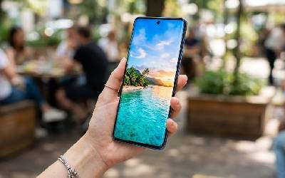 Smartphone VIVO V70 FE 5G 8Go 256Go - Titanium Silver