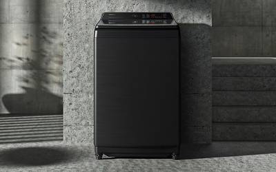 Machine à Laver Top SAMSUNG WA80F19S8B 19Kg - Noir