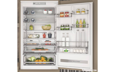 Réfrigérateur Combiné 6éme Sens WHIRLPOOL WBMF605372XNA 250L - Inox