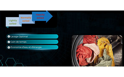 Lave linge Frontal IRIS EVA WM105IRISEVADS 10.5kg - Dark Silver