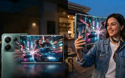 Écran AMOLED incurvé
