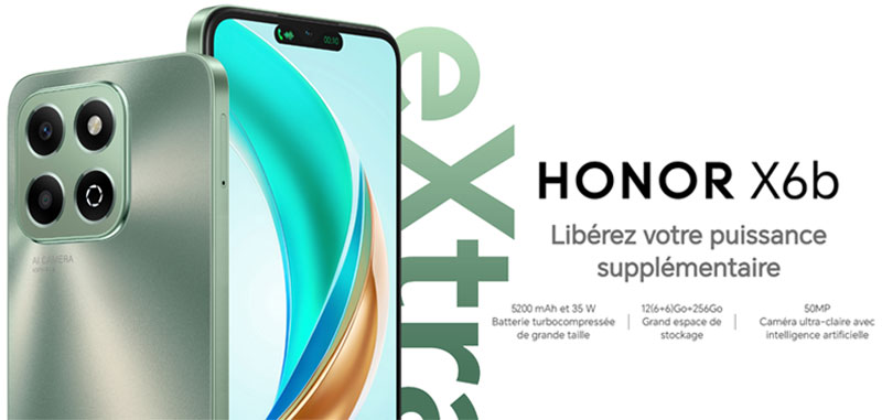 Smartphone HONOR X6b